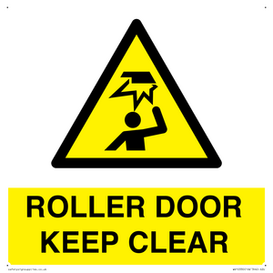 ROLLER DOOR KEEP CLEAR